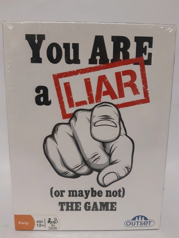 New Outset You Are A Liar ( Or Maybe Not ) The Party Game for 3+ Players * Sealed*