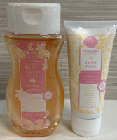 New Scentsy 228mL Vanilla Waves Body Wash & 80mL Vanilla Waves Hand Cream