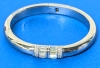 Absolutely Stunning stamped Michael Kors Park Avenue Baguette Hinged Bracelet | Cubic Zirconia, Czech Glass with Magnetic Closure | Retails for $262.99!! - 6