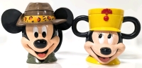 Disney on Ice Mickey & Minnie Mouse Disney Collectible Character Cups | 5" - 5.5" Tall