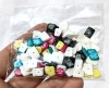 Huge Beading & Crafting Lot : Assorted Materials & Sizes | In 3.5" x 11.75" x 3.25" Tall Storage Box - 2