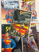 5 Superman DC Comics 2 Superman 80-Page Giant #1 Superman for Earth Superman Metropolis #1 & Superman the Odyssey Bagged and Boarded