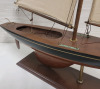 Wooden Sailboat Home Decor Model Ship , measures 29" wide & 34" tall - 3