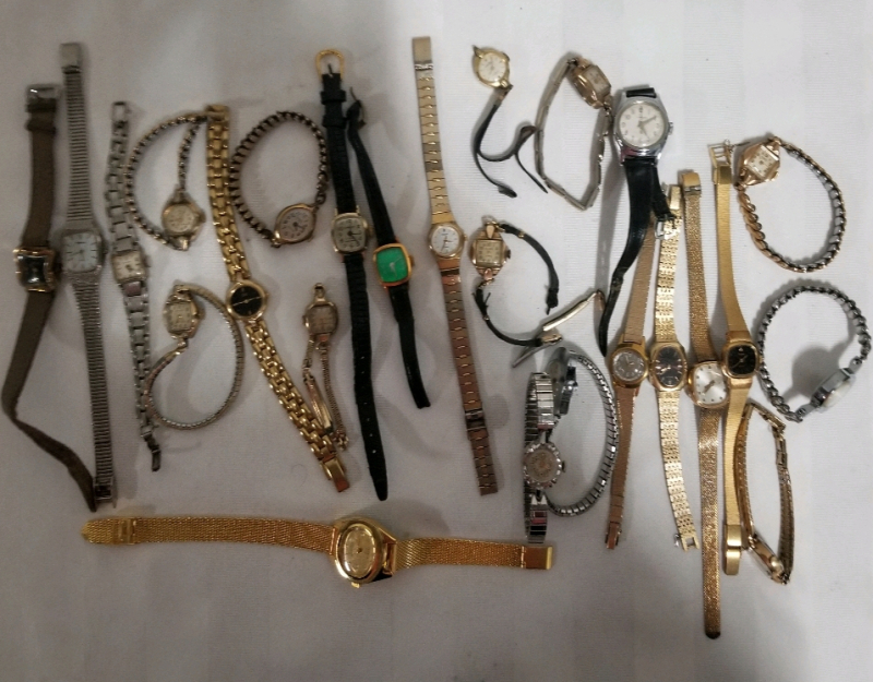 25 vintage to new ladies watches