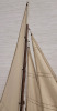 Wooden Sailboat Home Decor Model Ship , measures 29" wide & 34" tall - 5