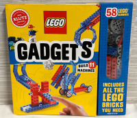 Klutz Lego Gadgets - STEM Construction & Engineering Kit For Kids 58 Lego Elements