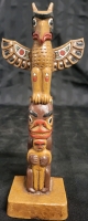 Totem Pole Thunderbird 8.5"x4" Great Condition