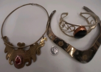 Various Pieces of Vintage Native Southwestern Jewellery