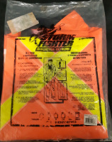 New Strom Fighter; Reflector Extreme High Vis 3 Piece Flame Resistant Suit ( Size XL )