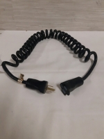 New Compact Coiled Extension Cord ( Stretches To About 7FT )