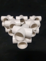 12 New Zaord 1 Inch PVC Pipe 4 Way Fittings