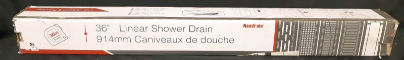 New Neodrain 36" Stainless Steel Linear shower Drain ( 1&deg;/2% Slope Required For Use )