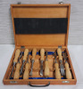 Mastercraft 10pc Wood Carving Set in Wood Case