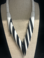 Art Deco Style Statement Zebea Necklace
