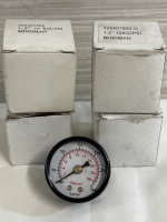 4 New Mindman 1.5&rdquo; Pressure Gauge 10 KG/PSI