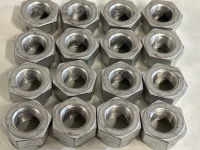 16 1-1/2&rdquo; 2H Hex Nuts Approximately 1&rdquo; Inside Diameter