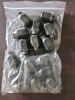 Vintage 1980 MGB LE Wheel Tire Rims with Nug Nuts , Set of 4 . Pre-owned - 4