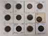 1904 - 1910 Canadian Edward VII Large Cent Pennies in Coin 2×2 Holders , Various Condition