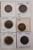 1904 - 1910 Canadian Edward VII Large Cent Pennies in Coin 2×2 Holders , Various Condition - 3