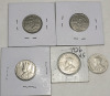 1926 Near 6 Canadian King George V Five Cent Nickels , Various Condition . Five (5) 1926 Coins - 2