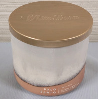 New - White Barn Palo Santo Scented Candle , 14.5 oz. Jar