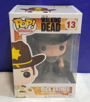 New - Funko Pop! The Walking Dead Rick Grimes Vinyl Figure .