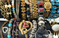 Assorted Vintage to Modern Bracelets : Styles, Materials, Sizes & Stones Varied