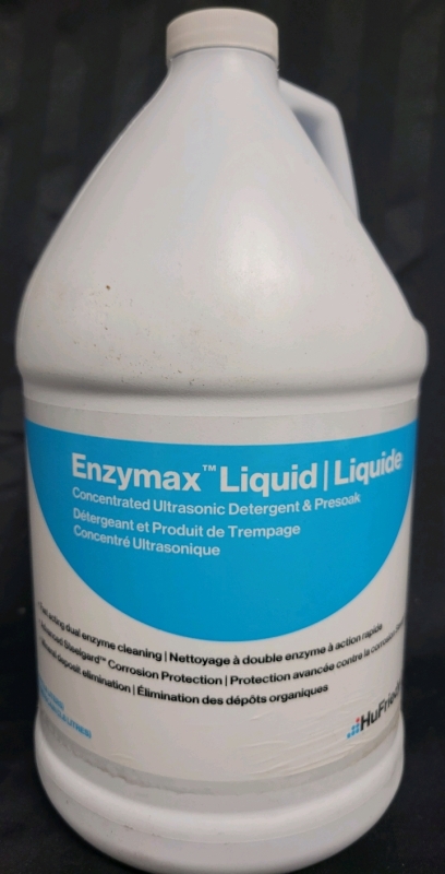New Enzymax Liquid Concentrated Ultrasonic Detergent And Presoak 3.8 Liters