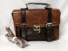 New Ecosusi Faux Leather Satchel / Crossbody Purse | 11" x 8.2" x 3.5" | Retails for Over $90! - 2
