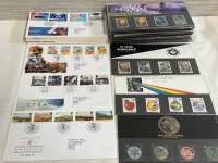 41 Sealed Royal Mail Mint Stamps & 27 Assorted First Day Covers