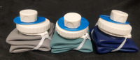3 New Special Made Collapsible Rubber 600ML Mini Bottles