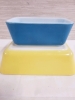 Pair of pyrex refrigerator dishes - 4