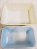 Pair of pyrex refrigerator dishes - 6