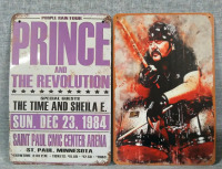 2 Music 8x12" Tin Metal Sign