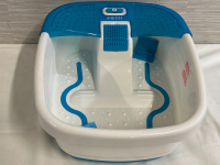 Homedics Bubble Bliss Deluxe Foot Bath Spa with Massaging Bubbles 3 Attachments Has Power