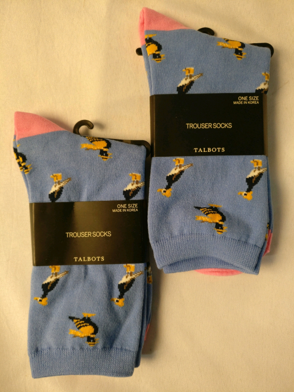 2 New Pairs - Talbots Trouser Socks - O/S 9-11