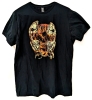 New Ladies Fitted Size XL | Exploded "Sam" Mask from the Movie "Trick 'r Treat" | 100% Cotton