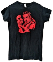 New Ladies Fitted Size XL | Vincent Price Masque of the Red Death T-Shirt | 100% Cotton