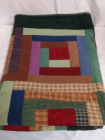Vintage Handmade Quilt - 68 by 52"