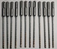 Dewalt 3/16" x 6-1/2" SDS Plus Rotary Hammer Masonry Drill Bits , 12 Bits - New