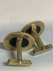 10K Yellow Gold Black Onyx Cuff Links - 3