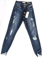 New Size 24 | GUESS 1981 "Destroyed" Skinny Jeans | Retails for $118!