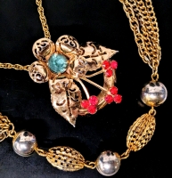 Lovely Vintage Gold Tone Necklaces | 23" - 51" Long