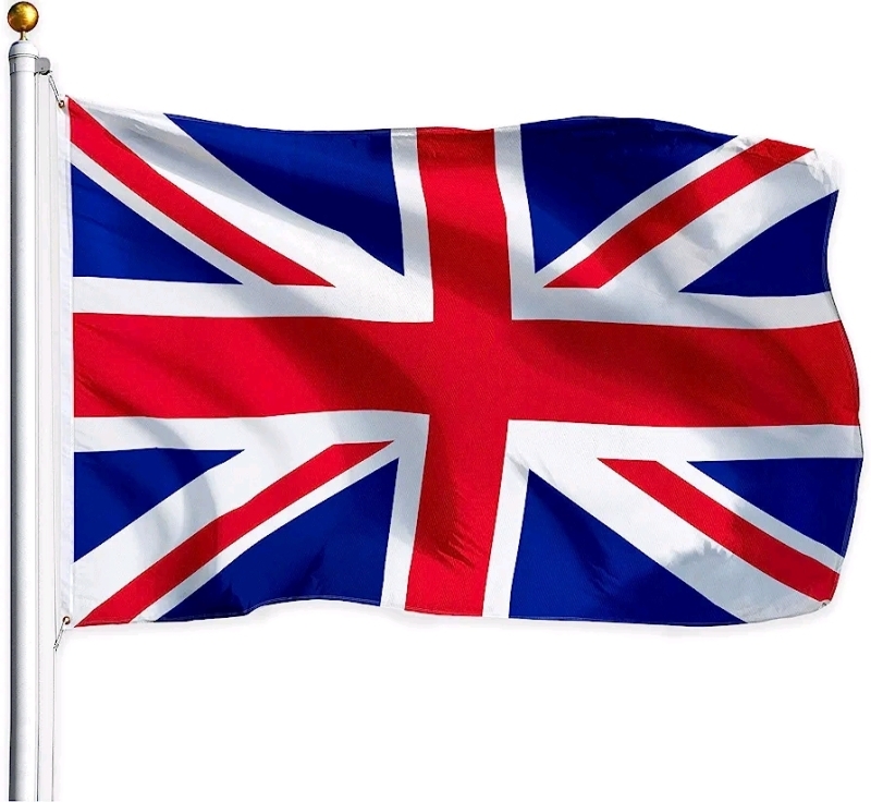 New Union Jack - National Flag of the UK - 36"x60"