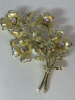 CORO Signed Dimensional Brooch AB Rhinestones - 3