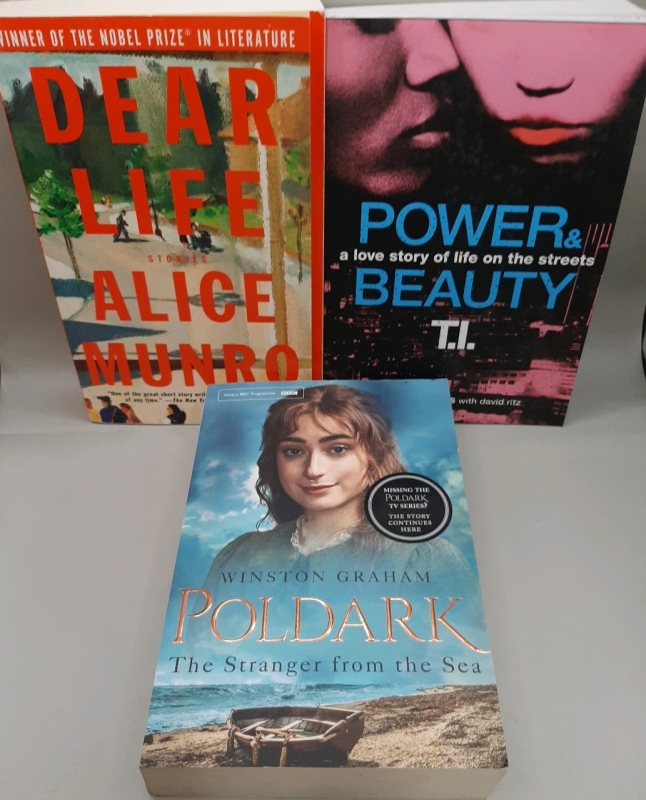 3 New Softcover Novels