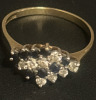Hallmarked 375 9CT Ring with Stones - 2