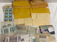 Huge Vintage Stamp Collectors Lot Including a Large Assortment of Stamps From Around The World