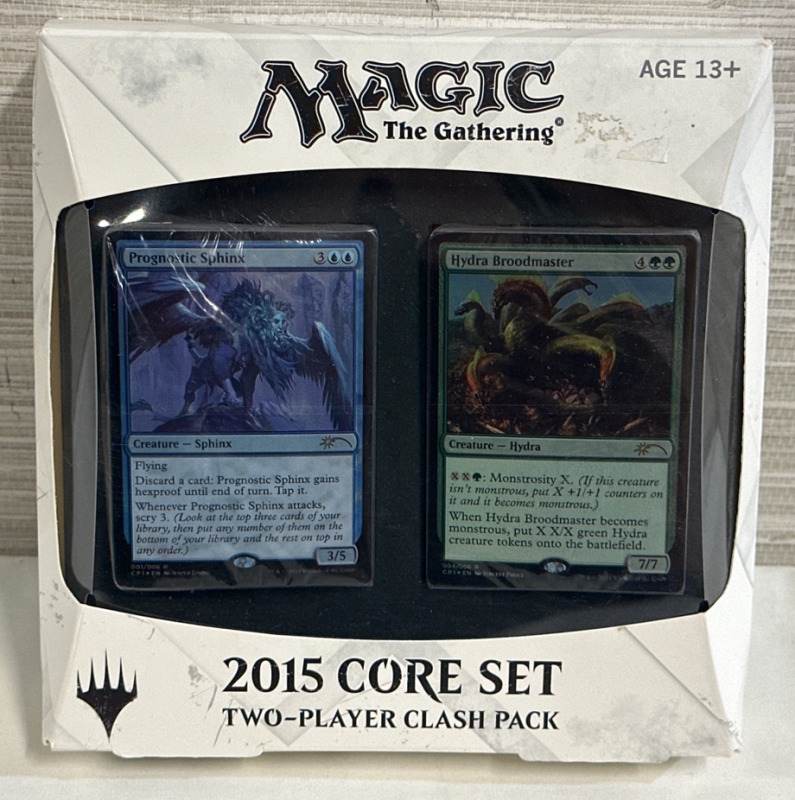 New Magic The Gathering MTG 2015 Core Set Fate & Fury 2-Clash Packs Sealed
