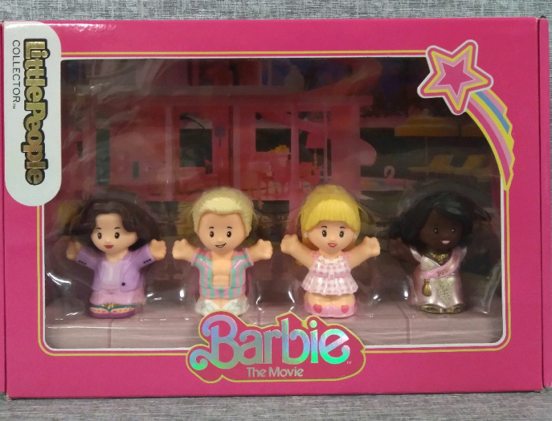 New Fisherprice Barbie The Movie Little People Toys